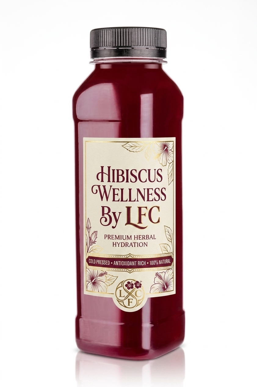 Cramp Relief Hibiscus drink – feminine care product by Luxe Femme Care Ghana